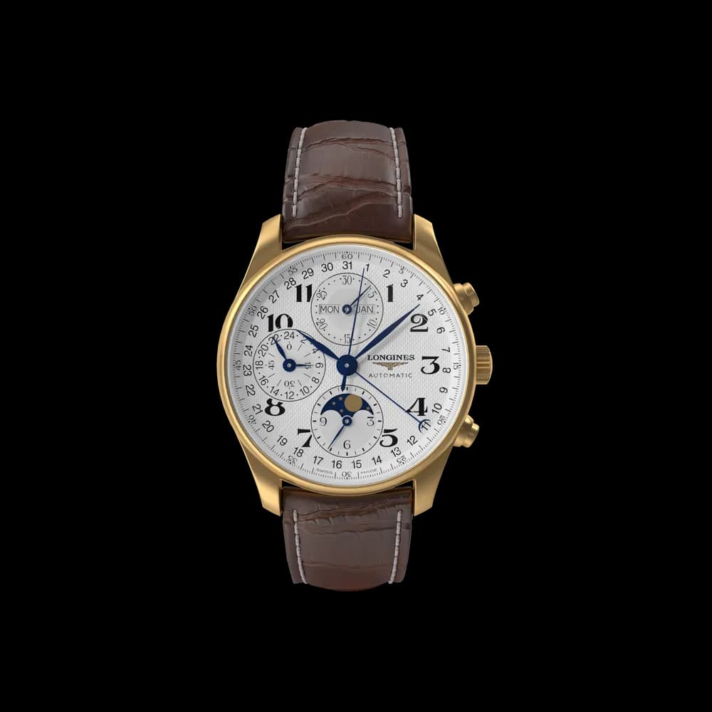Brown Leather Belt Watch